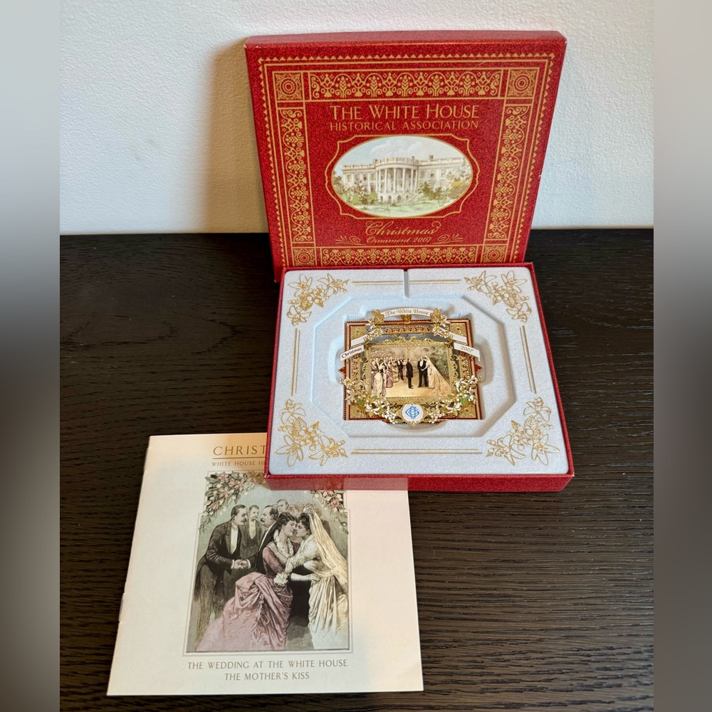 2007 White House Historical Association Cleveland Christmas Ornament